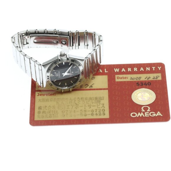 OMEGA Constellation 1572.40 gray Dial Quartz Ladies Watch